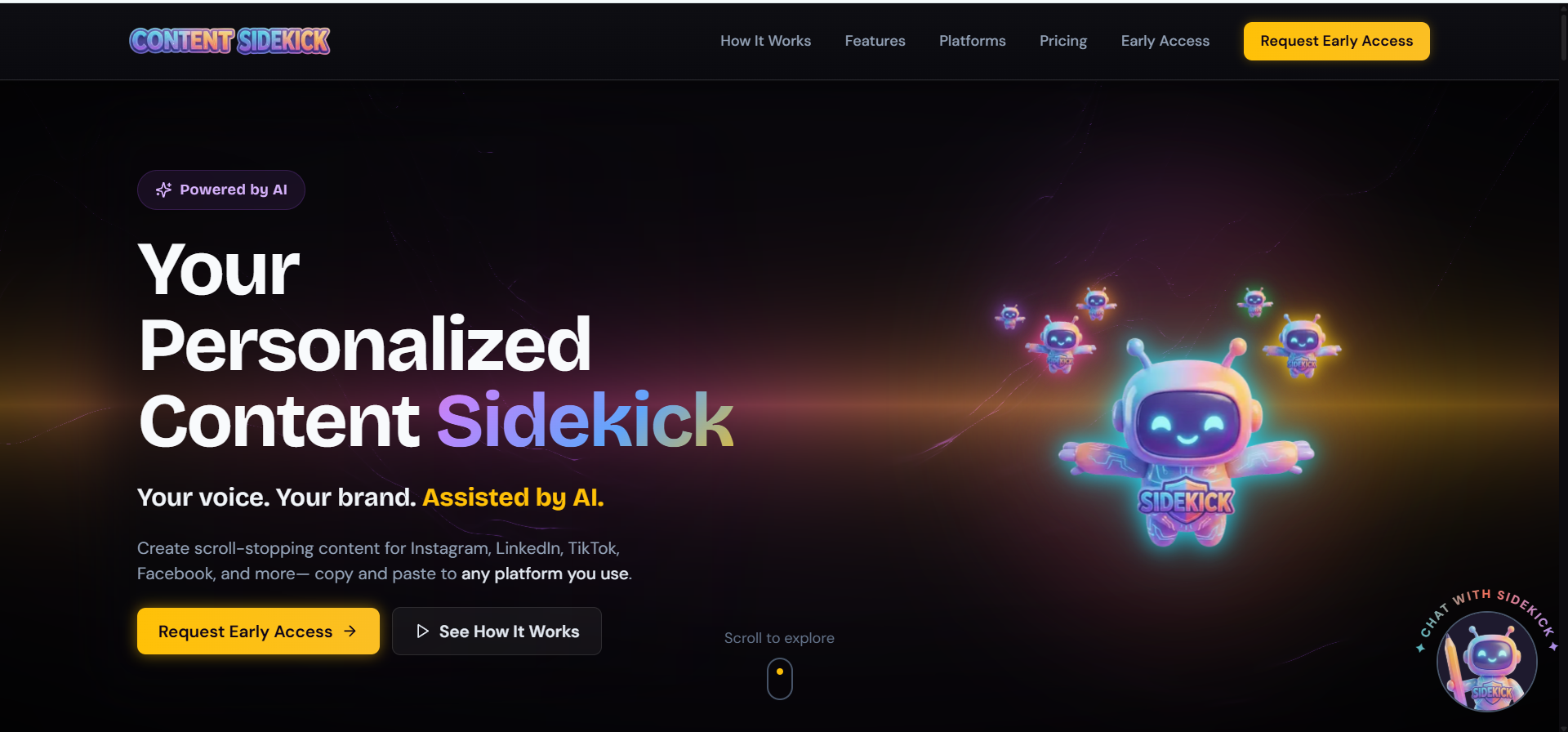 Content Sidekick Screenshot